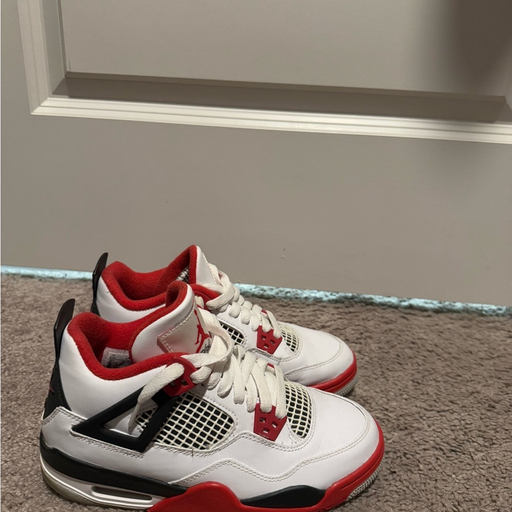 Fire Red Air Jordan 4s